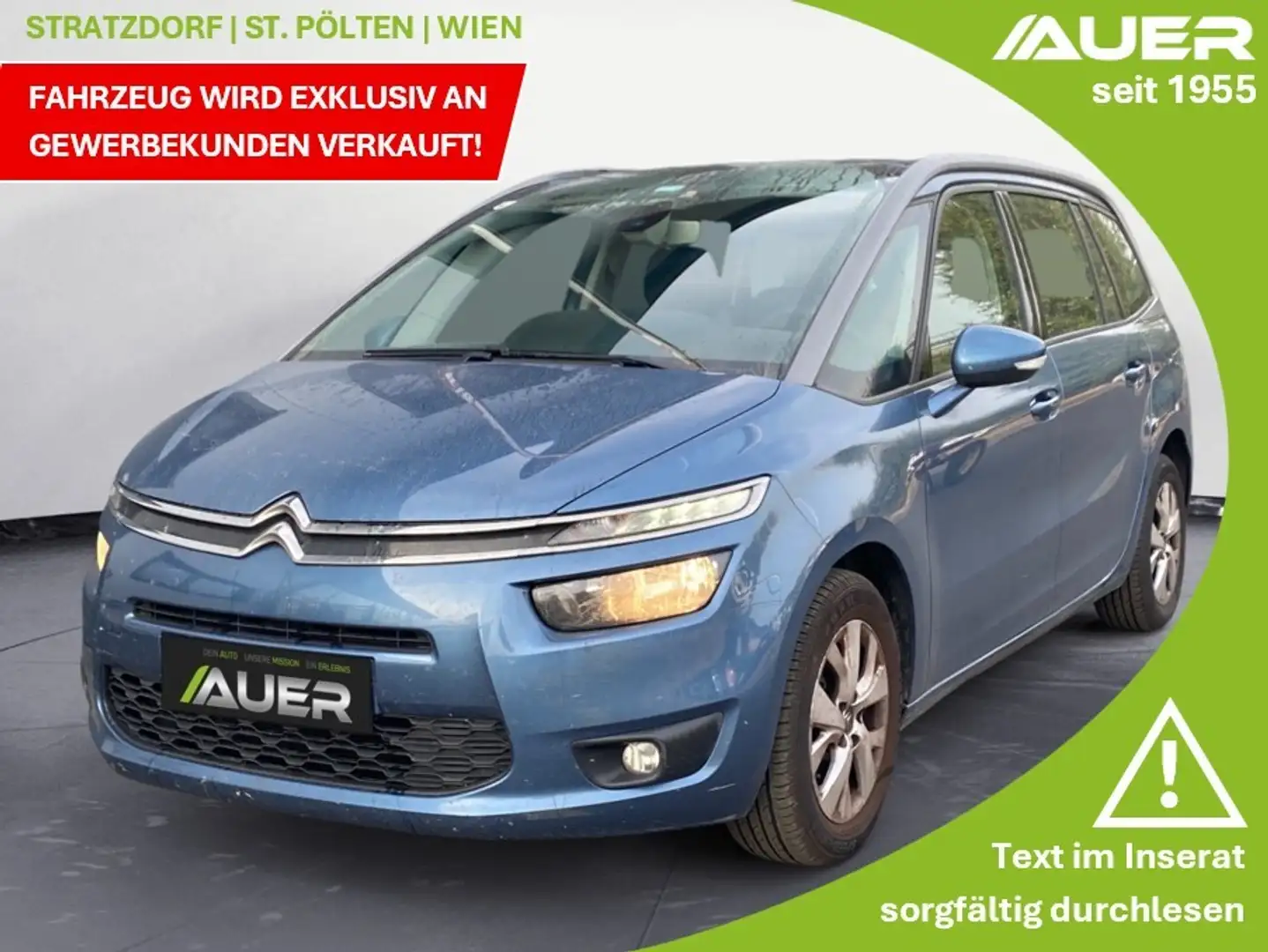 Citroen Grand C4 SpaceTourer Grand C4 Spacetourer BlueHDI | 7-Sitze | nur B2B Blau - 1