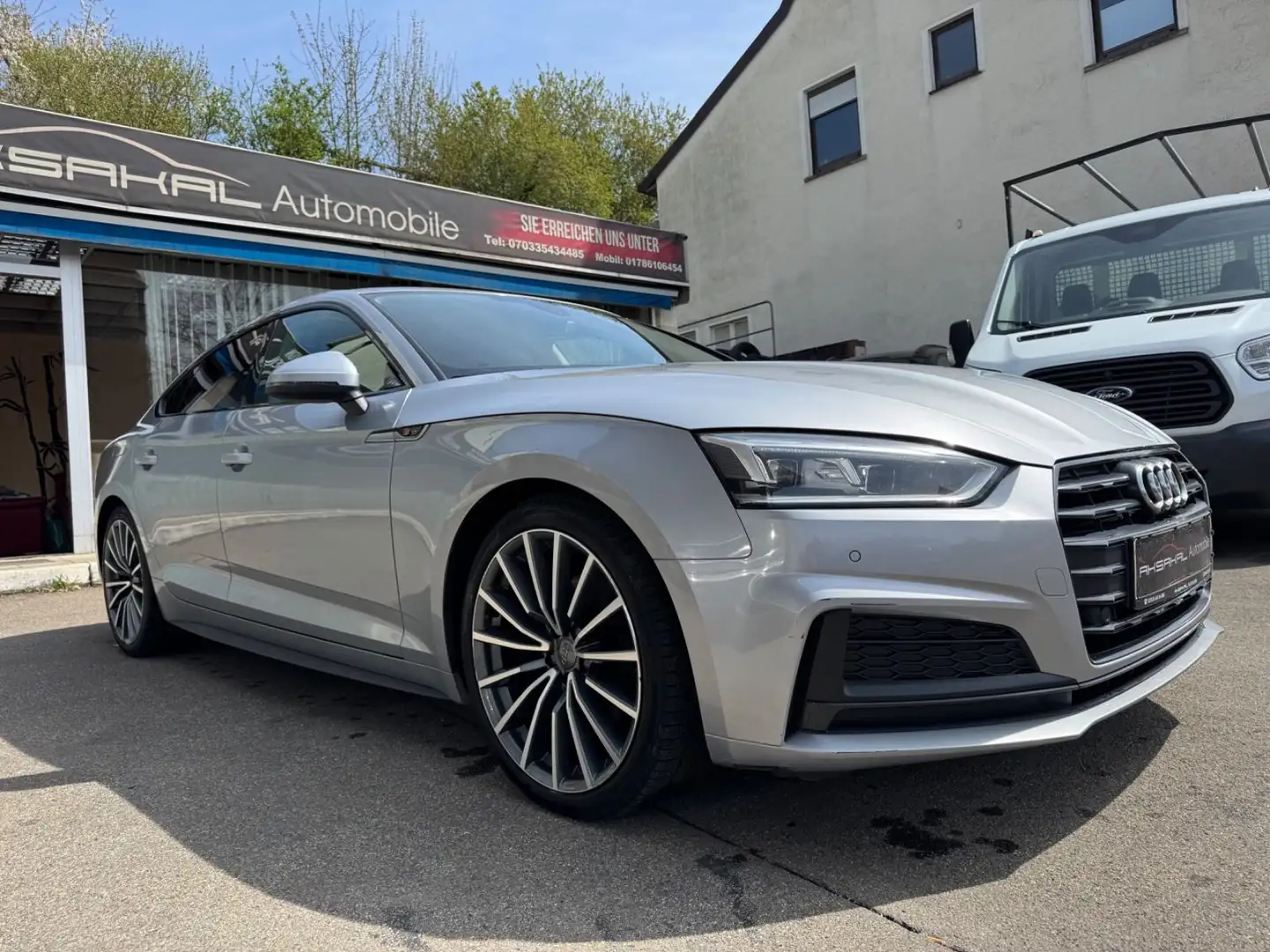 Audi A5 30 TDI S tronic Sportback S line*Virtual* Argent - 2