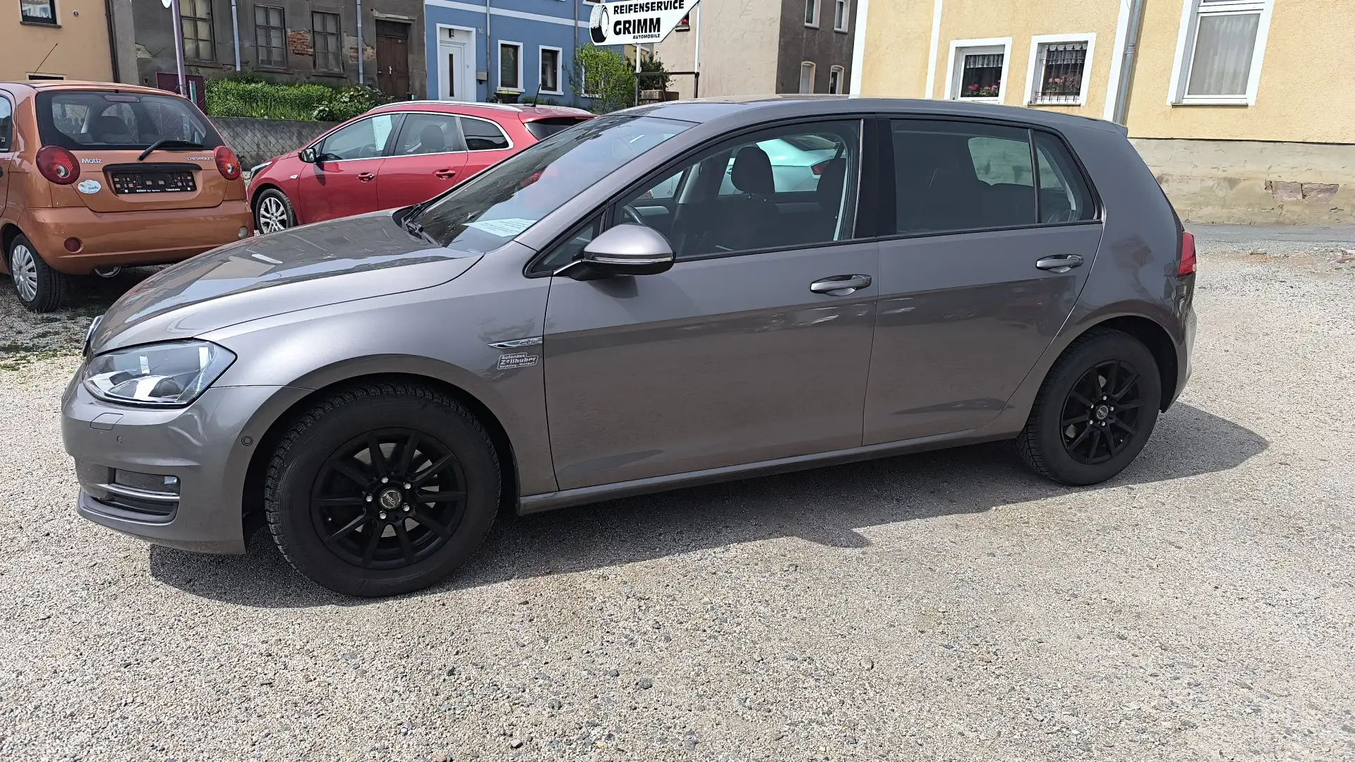 Volkswagen Golf Cup,TÜV 01/2027,AHK,Sitzheizung Gris - 1