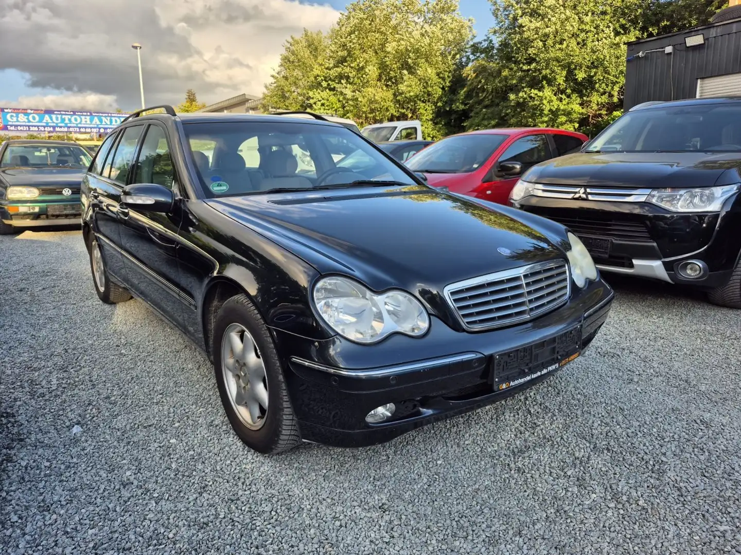 Mercedes-Benz C 180 KOMPRESSOR T AVANTGARDE*Tüv 02/27 Bleu - 1