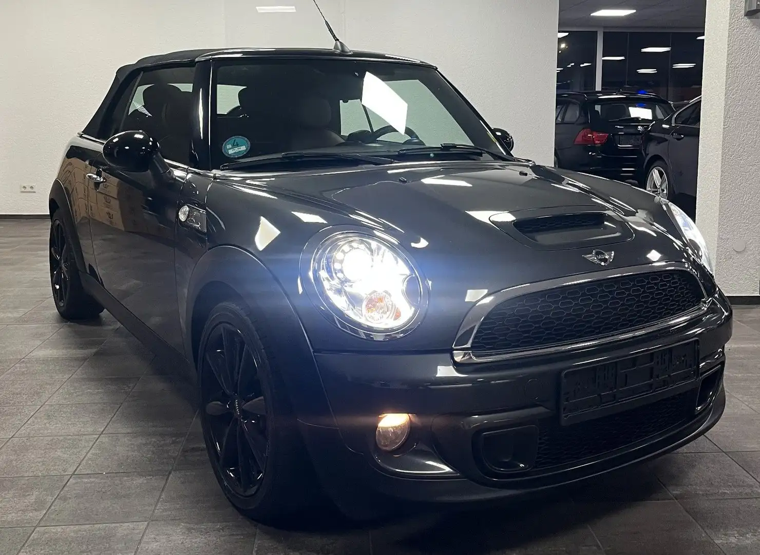 MINI Cooper S Cabrio XENON PDC LEDER S HEFT TOP Grau - 2