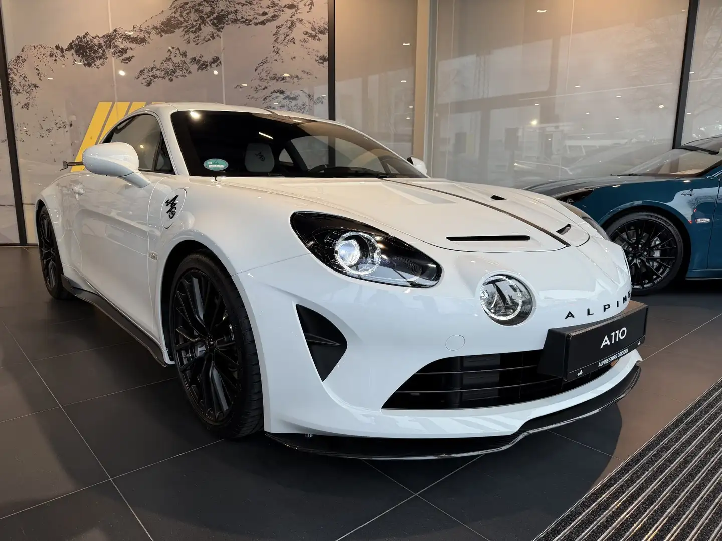 Alpine A110 R 70 Blanc inkl. 18" GT Race Radsatz Alb - 2