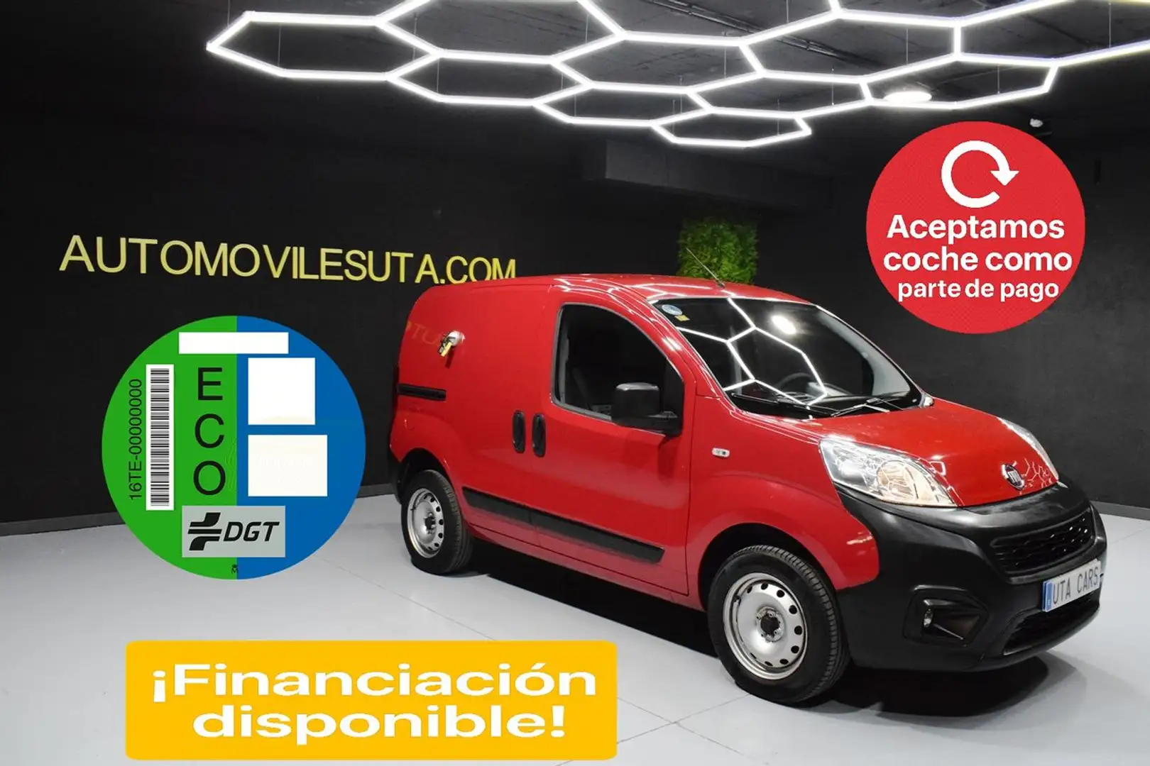 Fiat Fiorino Comercial Cargo 1.4 Natural Power Base Rojo - 1