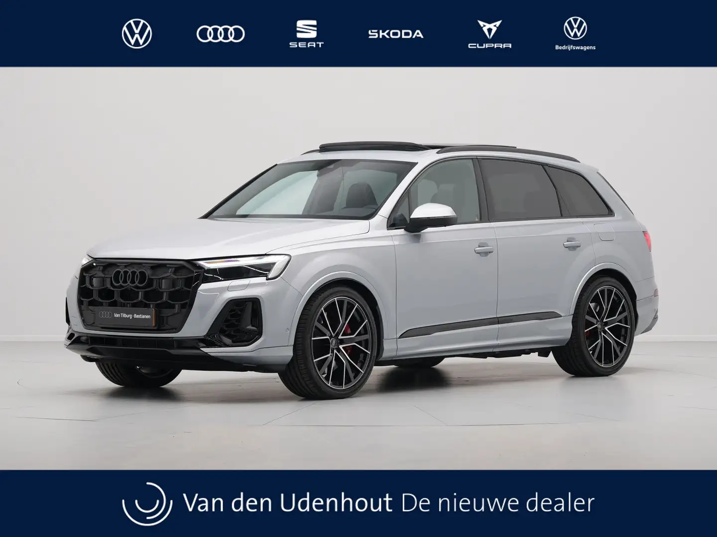 Audi Q7 55 TFSI e quattro Pro Line S Ass. Tour, Panoramada Grijs - 1