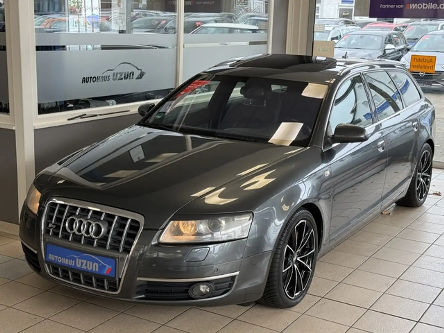 Audi A6 Avant 3.0 TDI quattro 3xSLine Automatik Leder Gris - 1