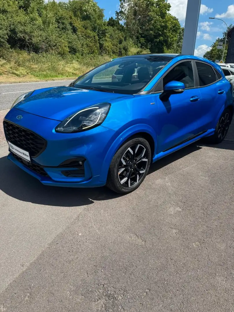 Ford Puma Hybrid ST-Line X, WiPa, Pano Blau - 2