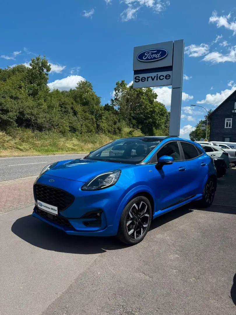 Ford Puma Hybrid ST-Line X, WiPa, Pano Blau - 1