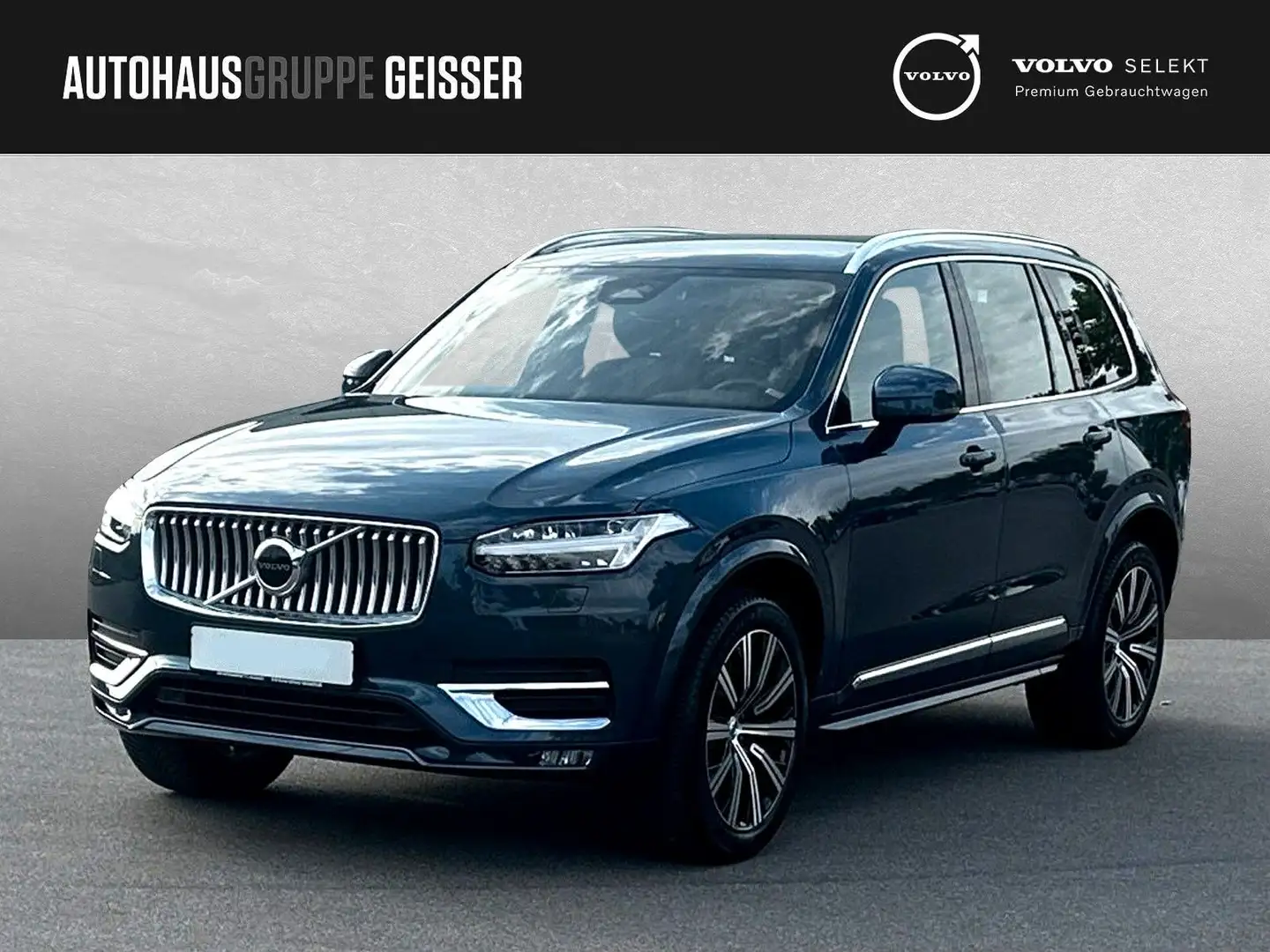 Volvo XC90 B5 AWD Plus Bright 7-Sitzer  AHK ACC BLIS Blau - 1