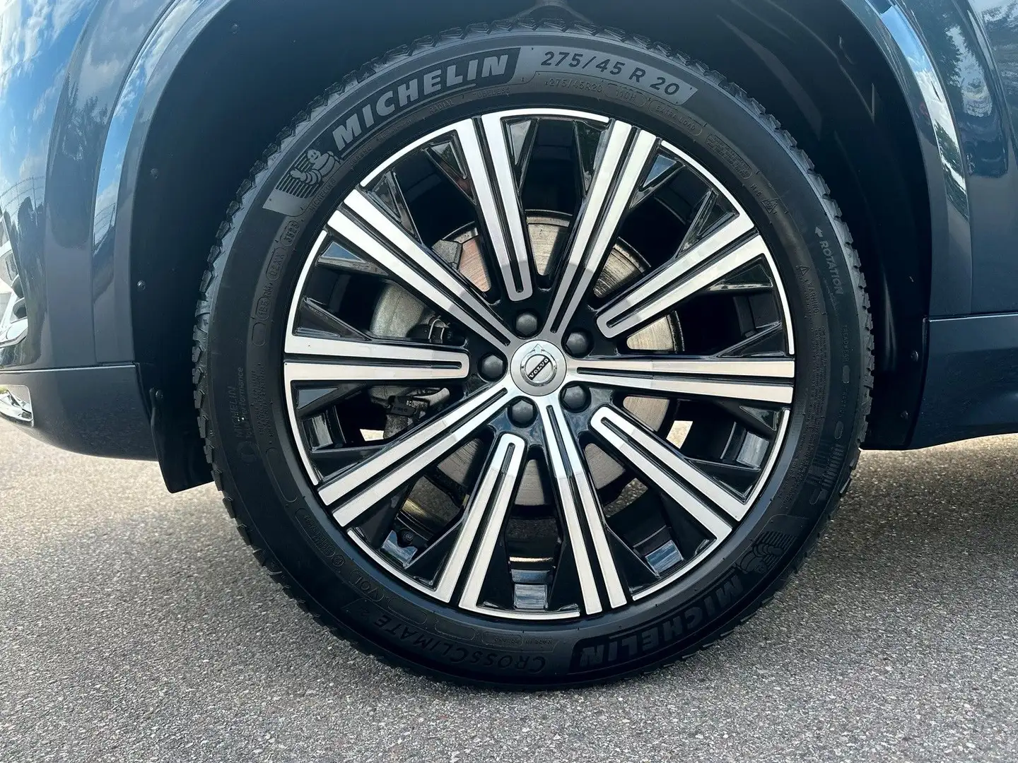 Volvo XC90 B5 AWD Plus Bright 7-Sitzer  AHK ACC BLIS Blau - 2