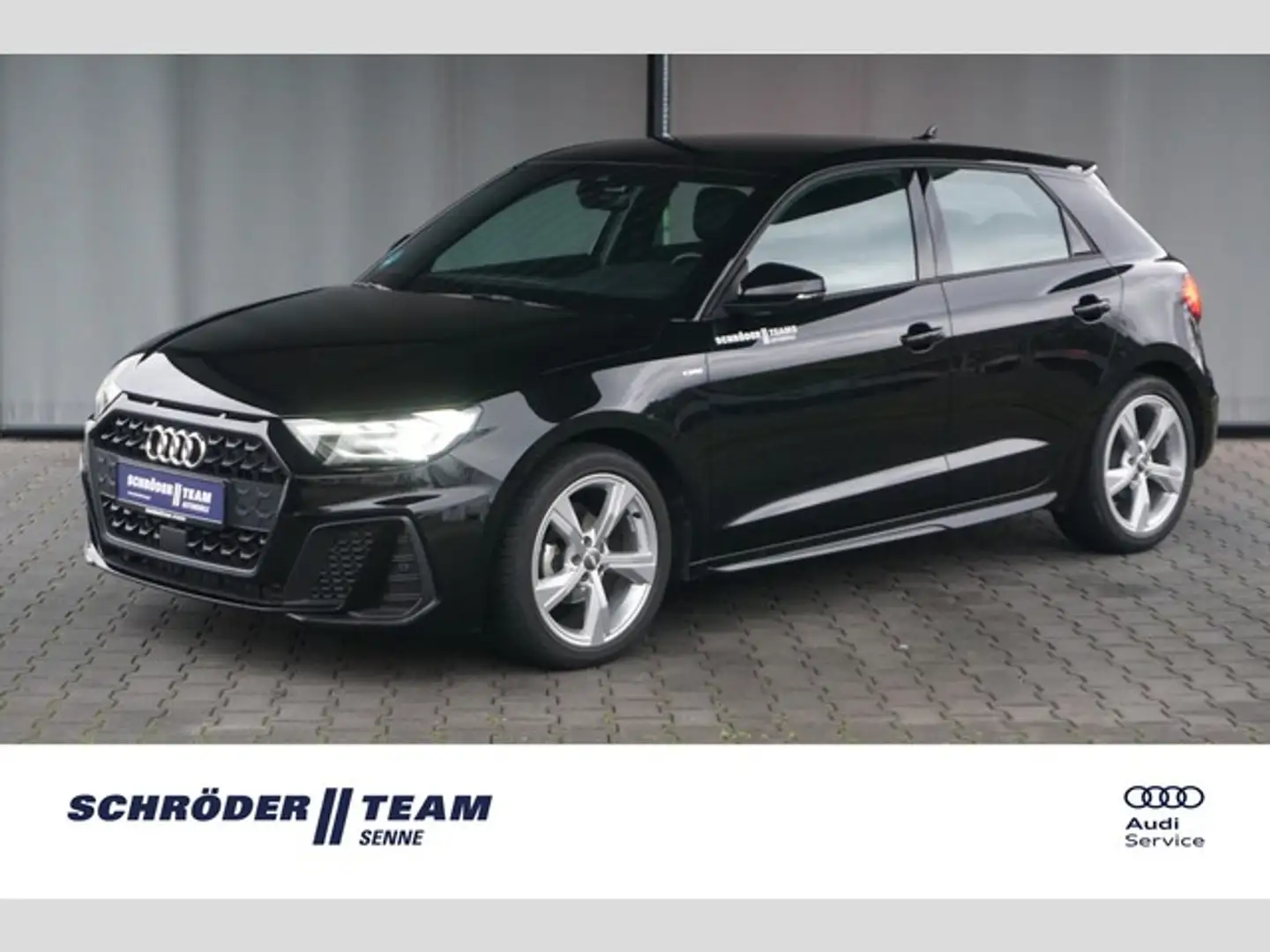 Audi A1 Sportback 25 TFSi S tronic S line LED ACC Carpl Schwarz - 1