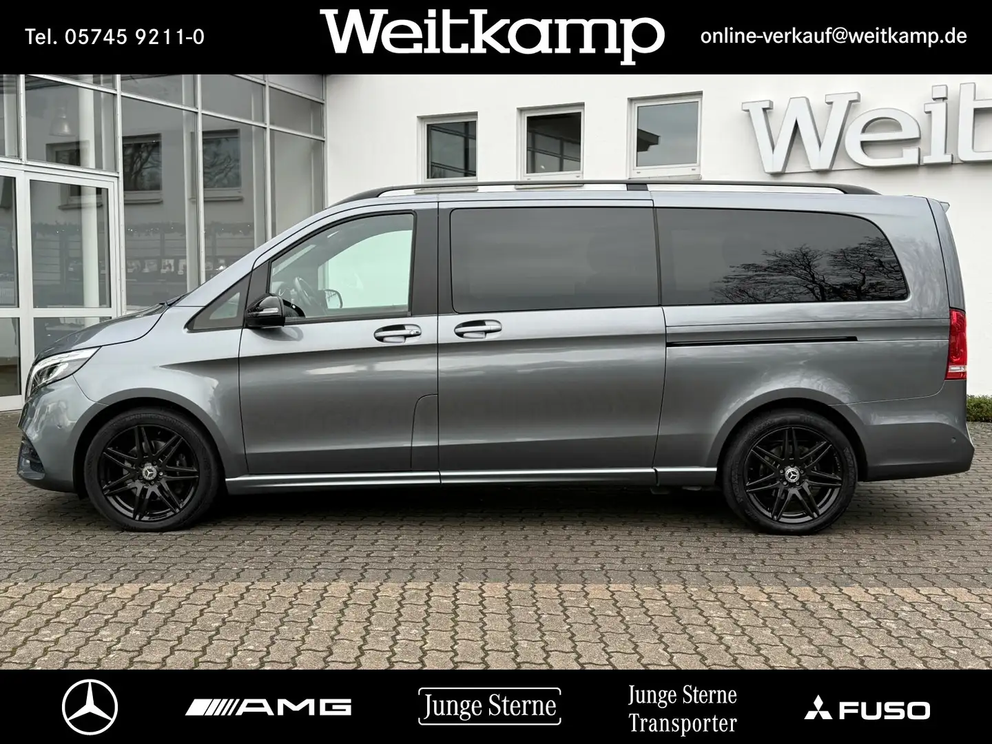 Mercedes-Benz V 300 V 300 d 4M EDT. XL AMG+STHZ+TISCH+AHK+BURMESTER Grau - 2