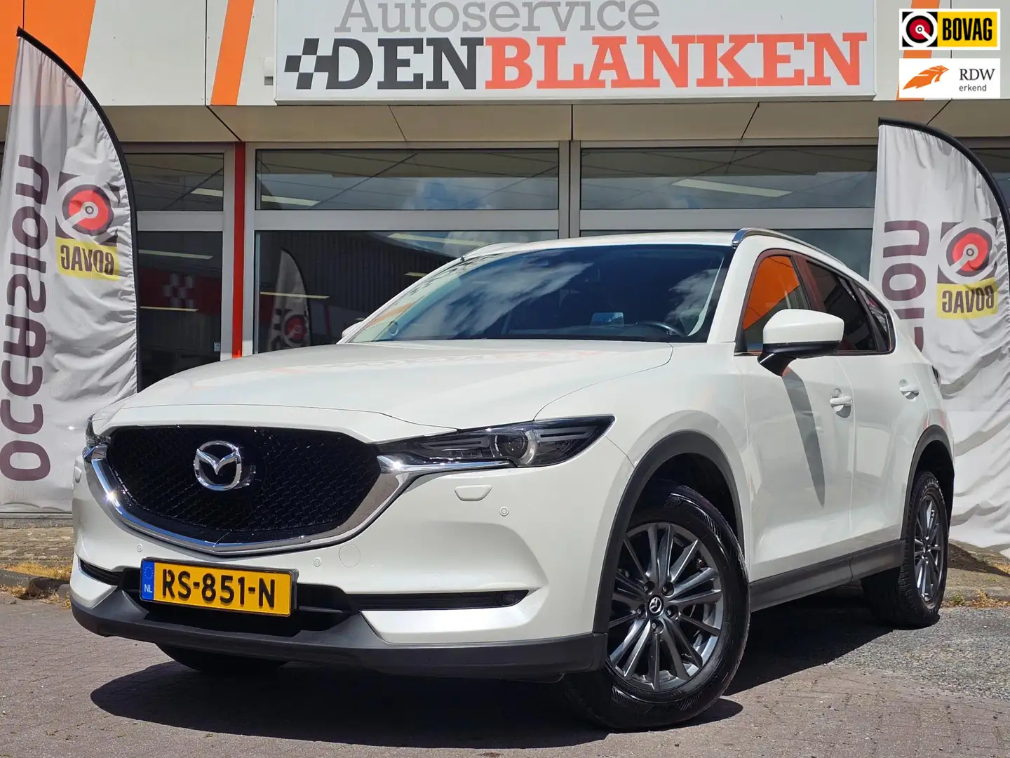 Mazda CX-5 2.0 SkyActiv-G 165 TS+ Automaat BJ.2018 / Navi / L Blanc - 1
