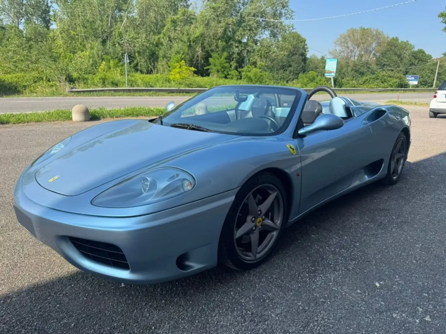 Ferrari 360 Spider MANUALE ASI ORO Bleu - 1