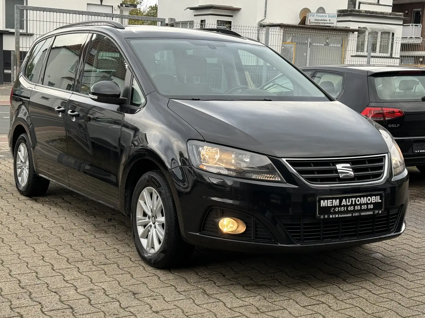 SEAT Alhambra Style2,0TDI/7Sitzer/NAVI/RFK/1.Hand/Scheckh./Euro6 Noir - 2