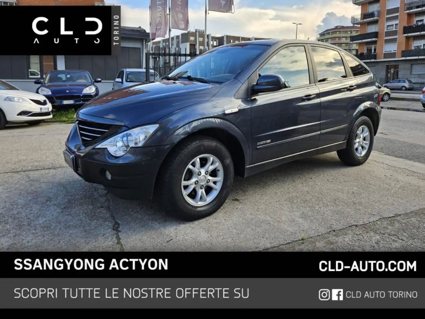 SsangYong Actyon 2.0 XDi 4WD Comfort Gris - 1