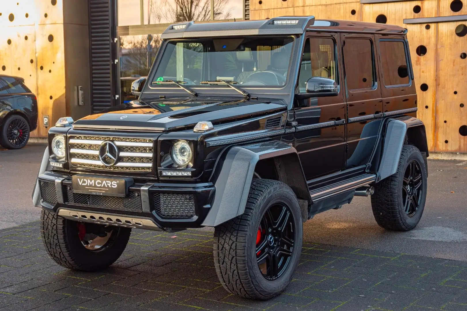 Mercedes-Benz G 500 4x4² *AHK*1.000 KM*1. BESITZER*MWST*CARBON Schwarz - 2