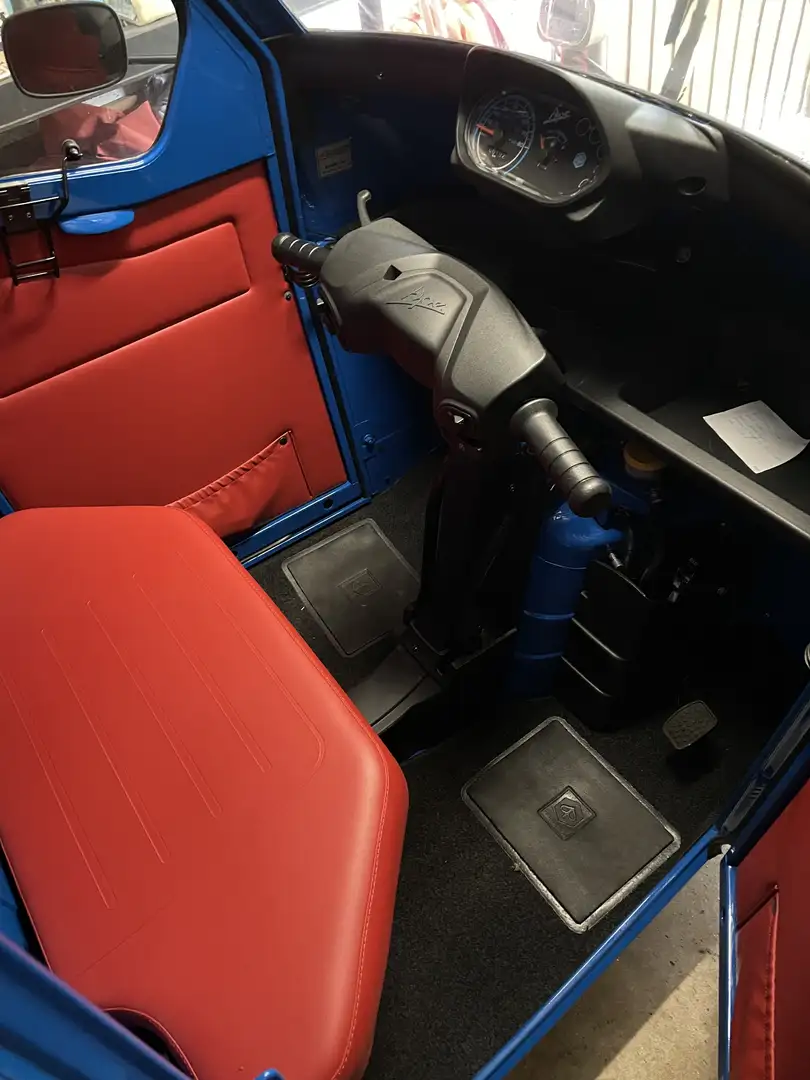 Piaggio Ape Kasten Blau Niebieski - 1