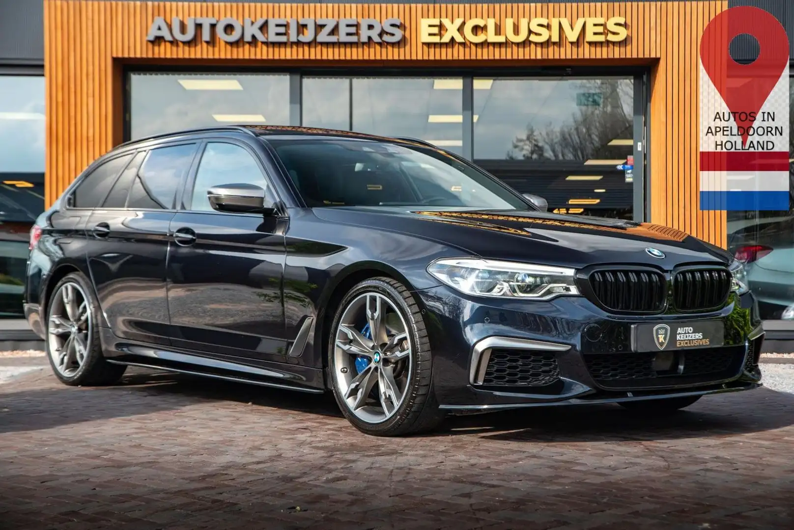 BMW 550 5-serie Touring M550d xDrive High Executive Siyah - 1