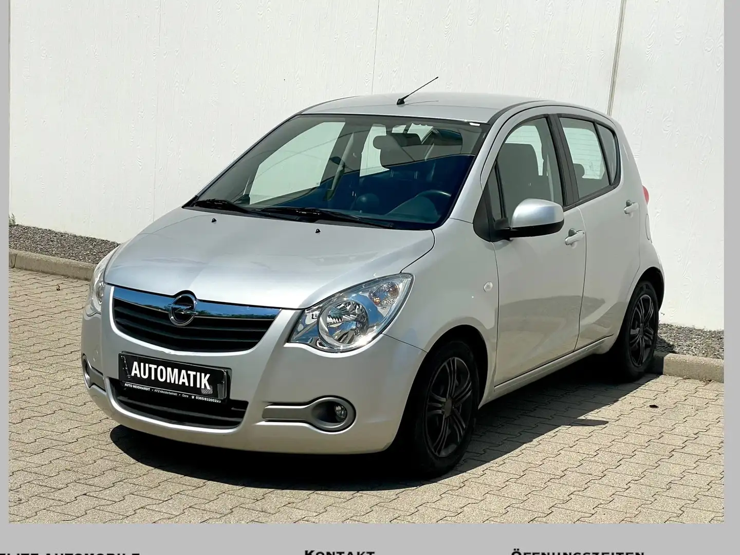 Opel Agila 1.2 Automatik Edition Argent - 1