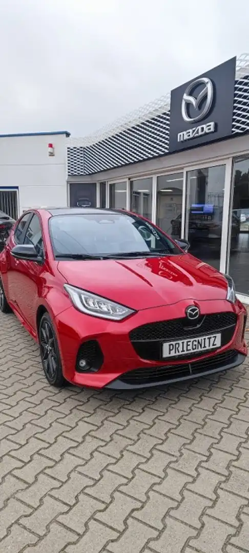 Mazda 2 HYB 1.5L Hybrid VVT-i Hybrid, Automatik Rot - 1