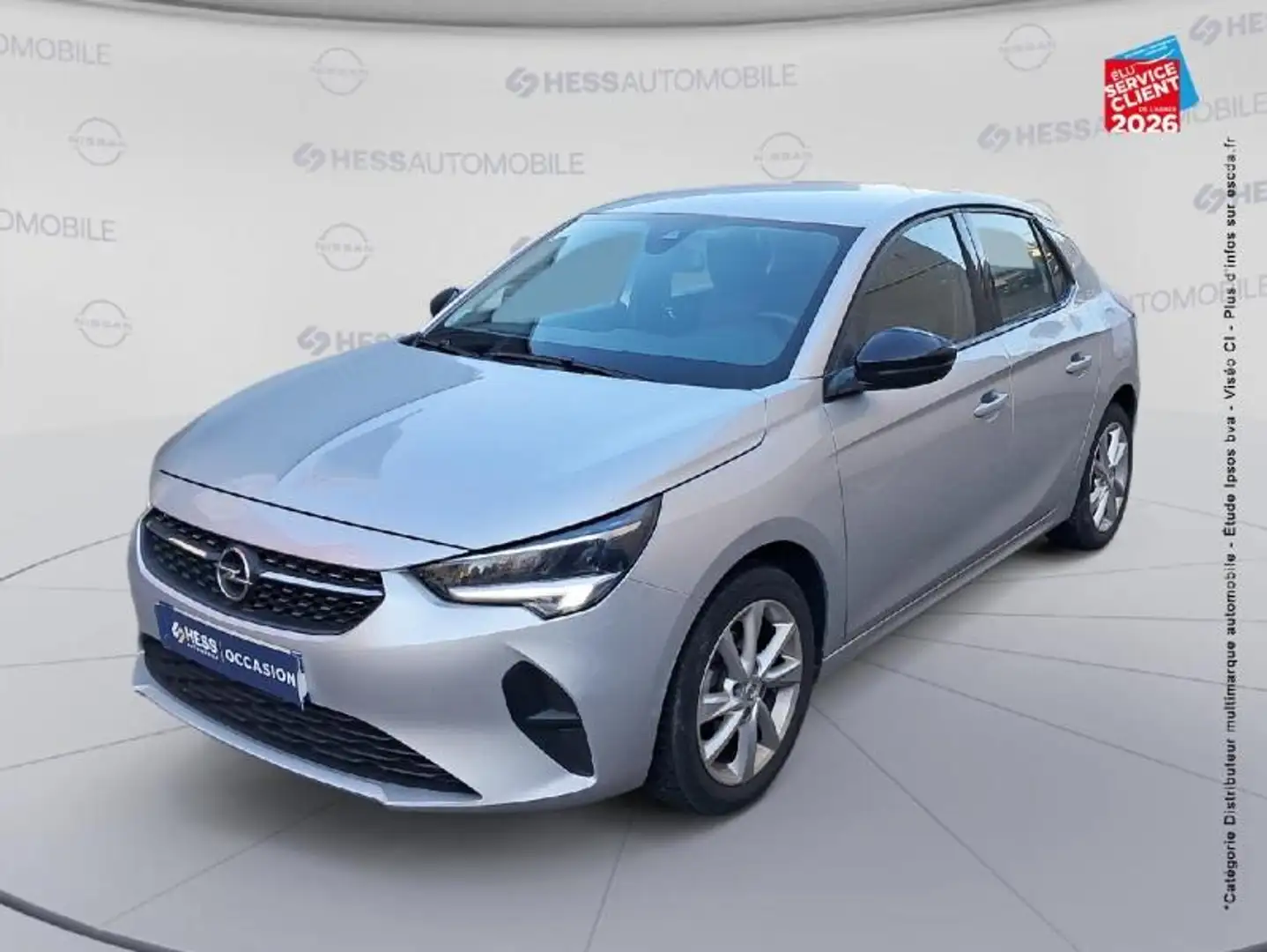 Opel Corsa-e 1.2 75ch Elegance Business Gris - 1