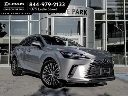 Silver 2023 Lexus RX Hybrid SUV / Crossover All-Wheel Drive Automatic