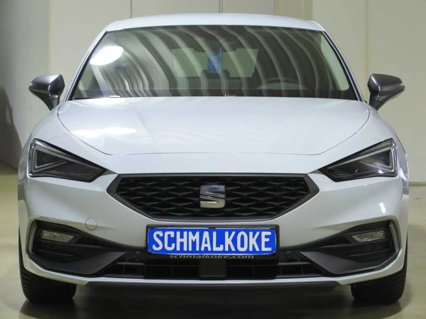 SEAT Leon 2.0 TDI SCR DSG7 FR Navi DAB ACC LM17 Weiß - 1