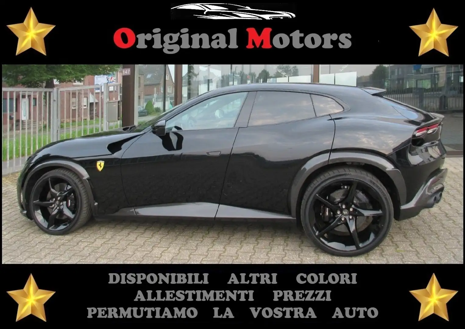 Ferrari Purosangue 6.5/MATRIX/TETTO/BURMESTER/CARBONIO SPOILERS/360/ Negru - 1