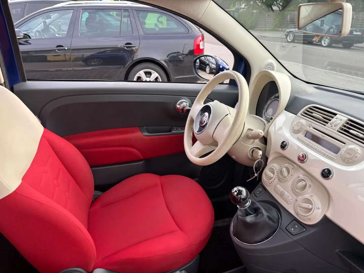 Fiat 500 Pop Star America 500 Limited Blau - 1