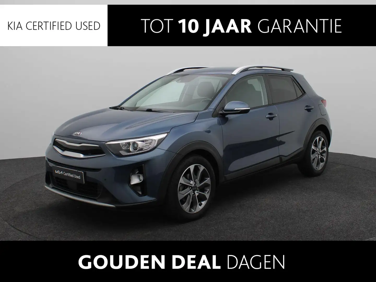 Kia Stonic 1.0 T-GDi DynamicPlusLine Automaat | Clima | Camer Blauw - 1