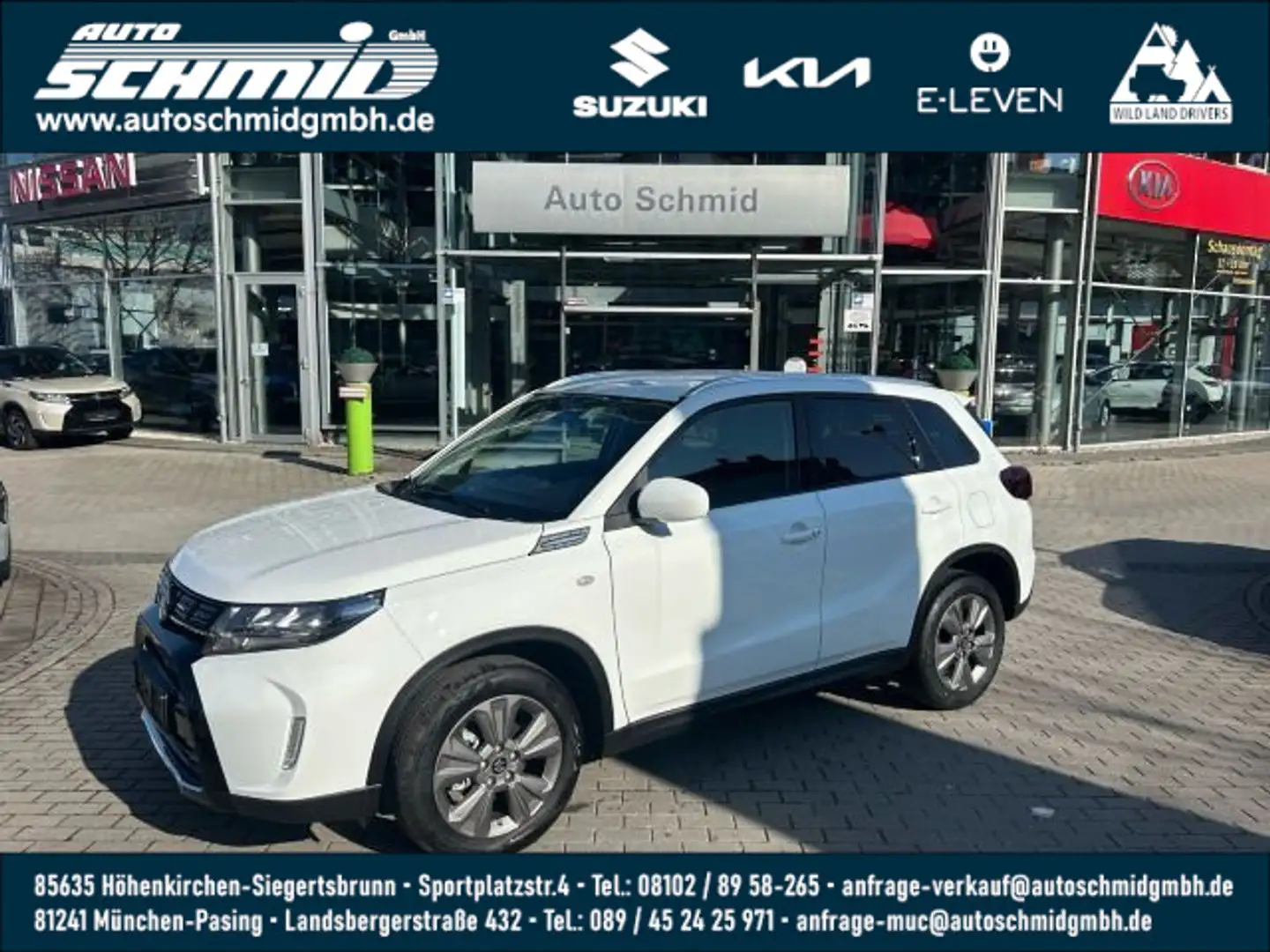 Suzuki Vitara VITARA 1.5 VOLLHYBRID ALLRAD AUTOMATIK COMFORT Blanc - 1