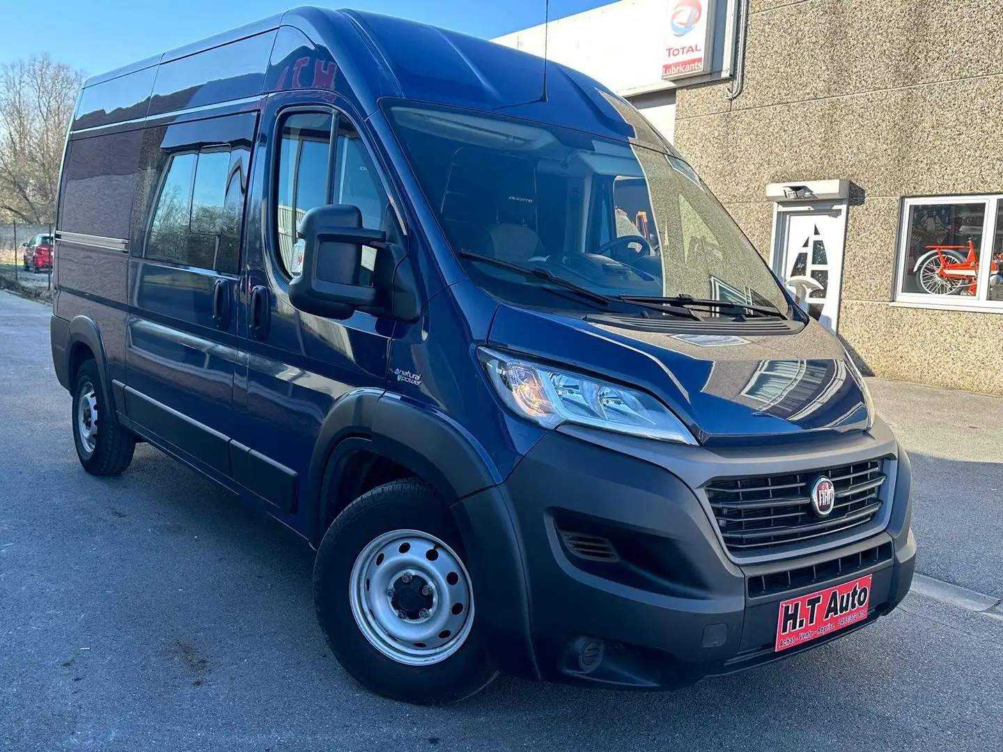 Fiat Ducato 3.0 XL CNG/Etat neuf/Gps/Camera/Euro 6 Blauw - 2