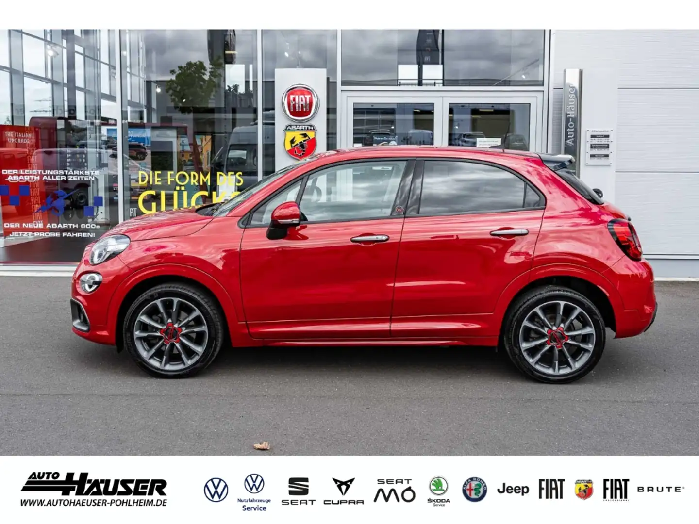 Fiat 500X RED MY23 Hybrid 1.5 GSE TECH KOMFORT NAVI KAMERA A Rot - 2