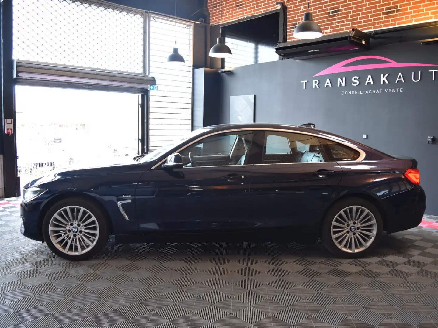 BMW 420 420 D 190 LUXE X-DRIVE Kék - 2