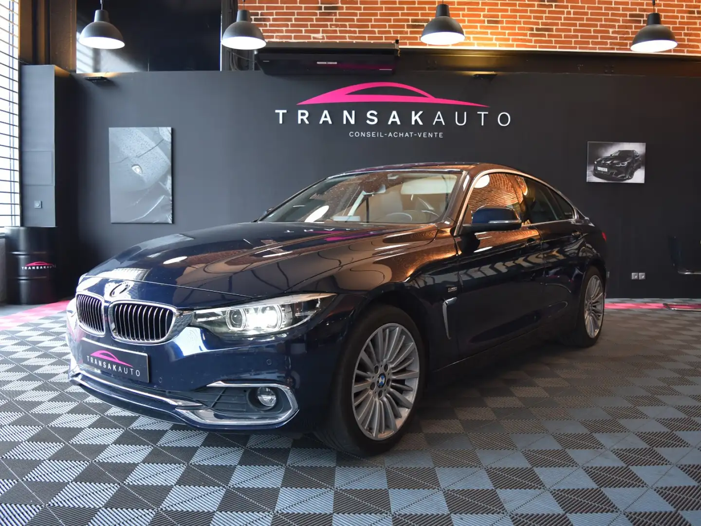 BMW 420 420 D 190 LUXE X-DRIVE Kék - 1