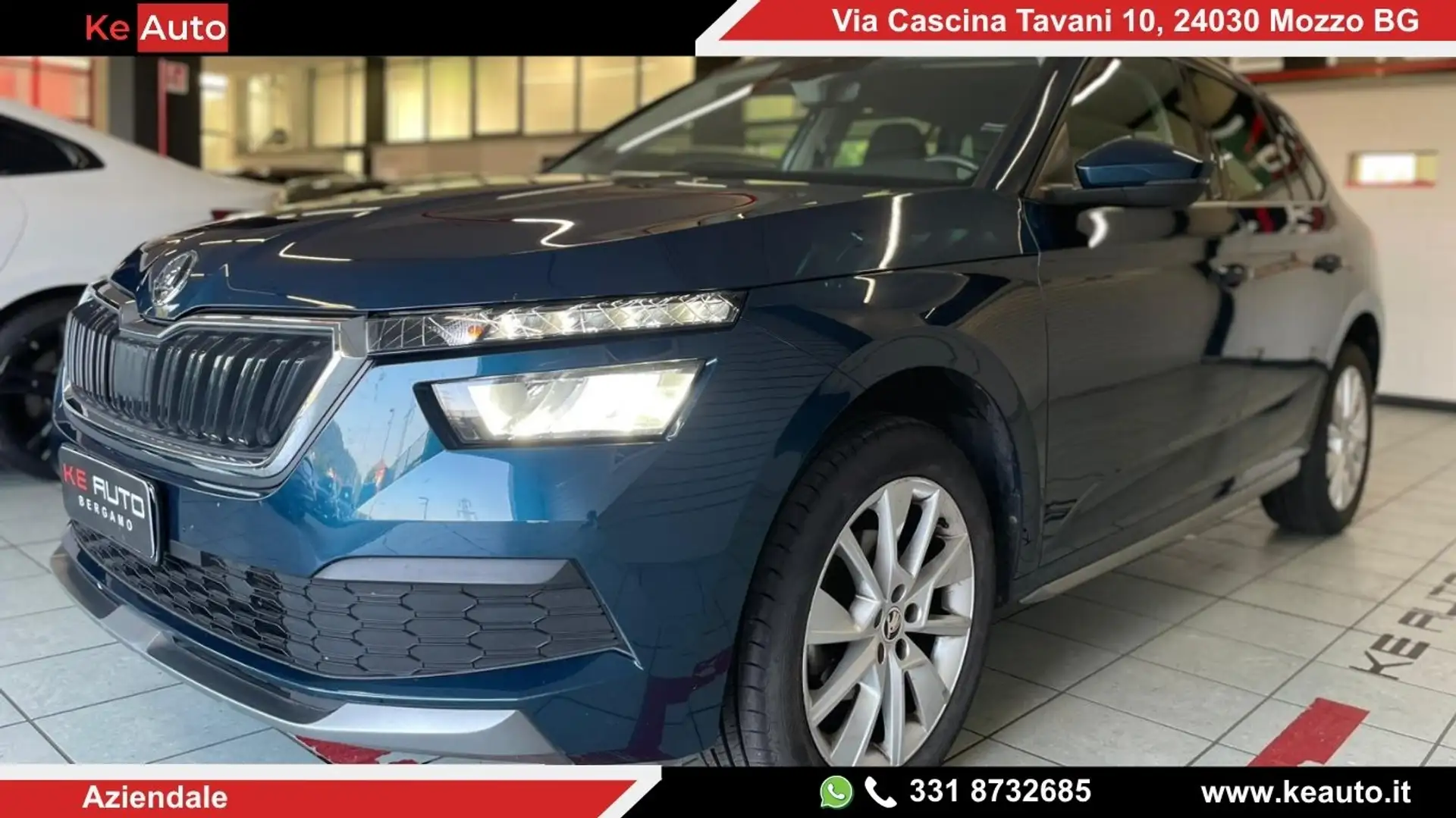 Skoda Kamiq Kamiq 1.5 tsi Ambition 150cv dsg Bleu - 1
