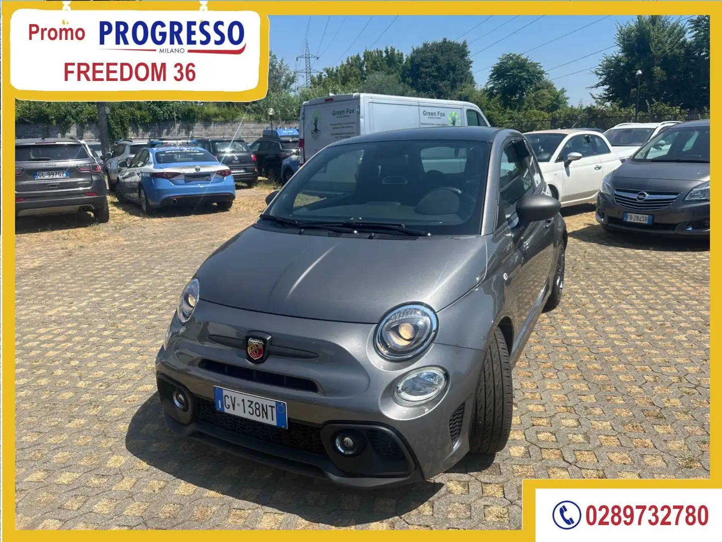 Abarth 595 1.4 Turbo T-Jet 165 CV Grigio - 1