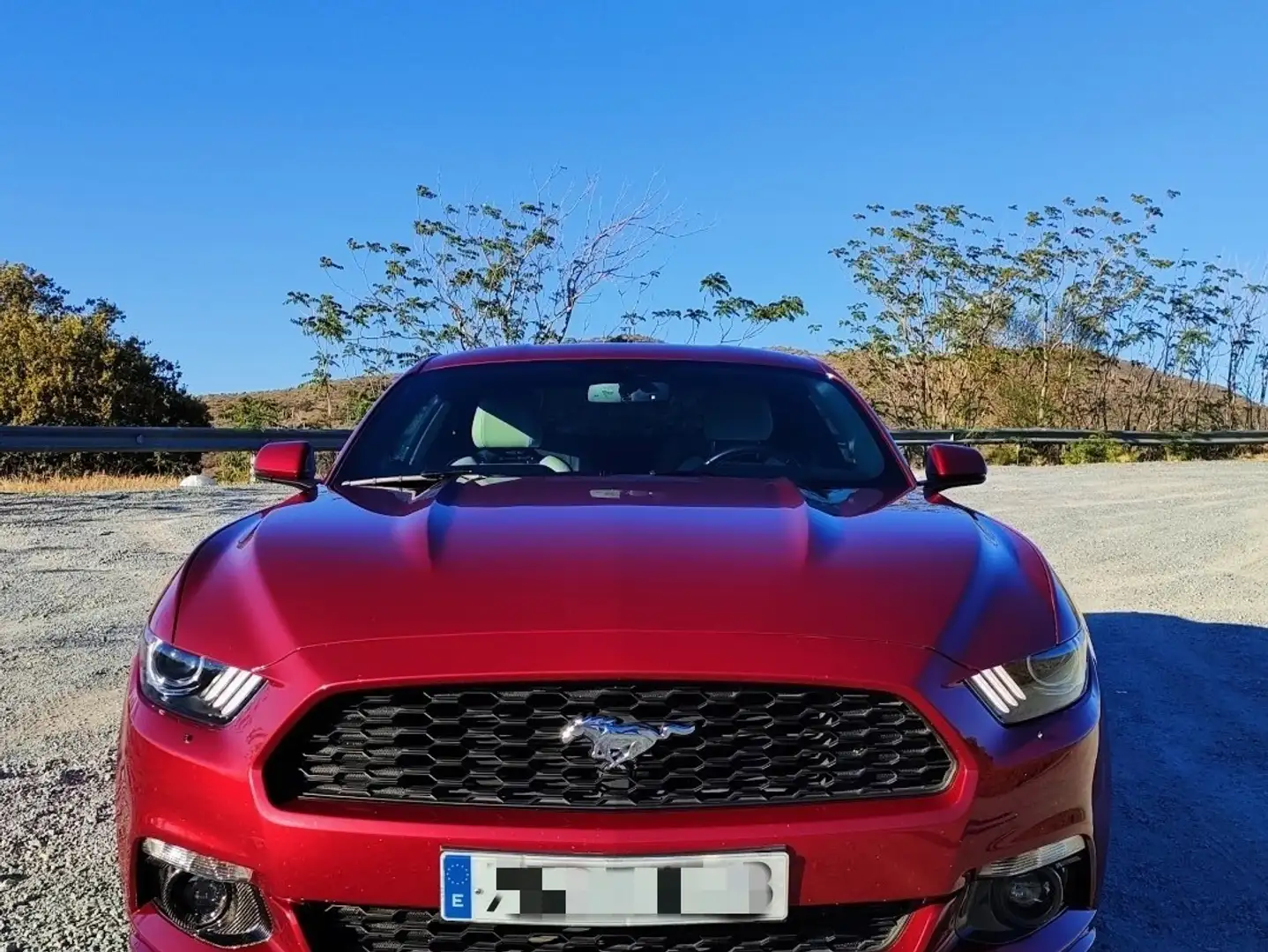 Ford Mustang Fastback 2.3 EcoBoost Aut. Rojo - 2