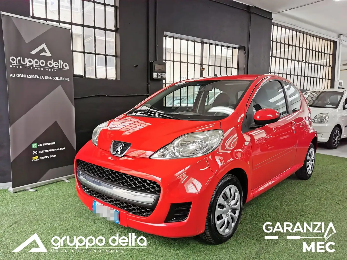 Peugeot 107 107 1.0 12v Active NEOPATENTATI Rosso - 1