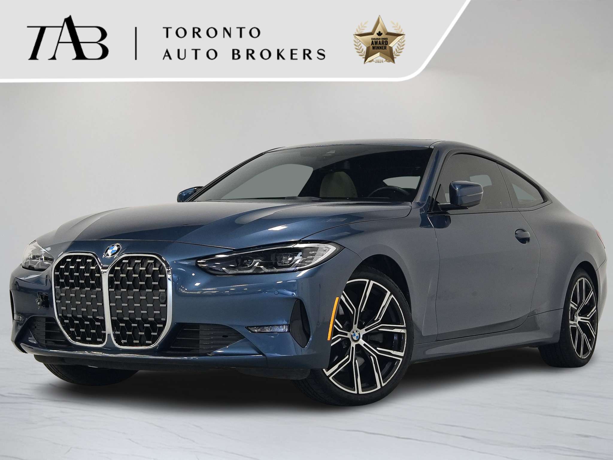Blue 2024 BMW 4 Series Coupe All-Wheel Drive Automatic