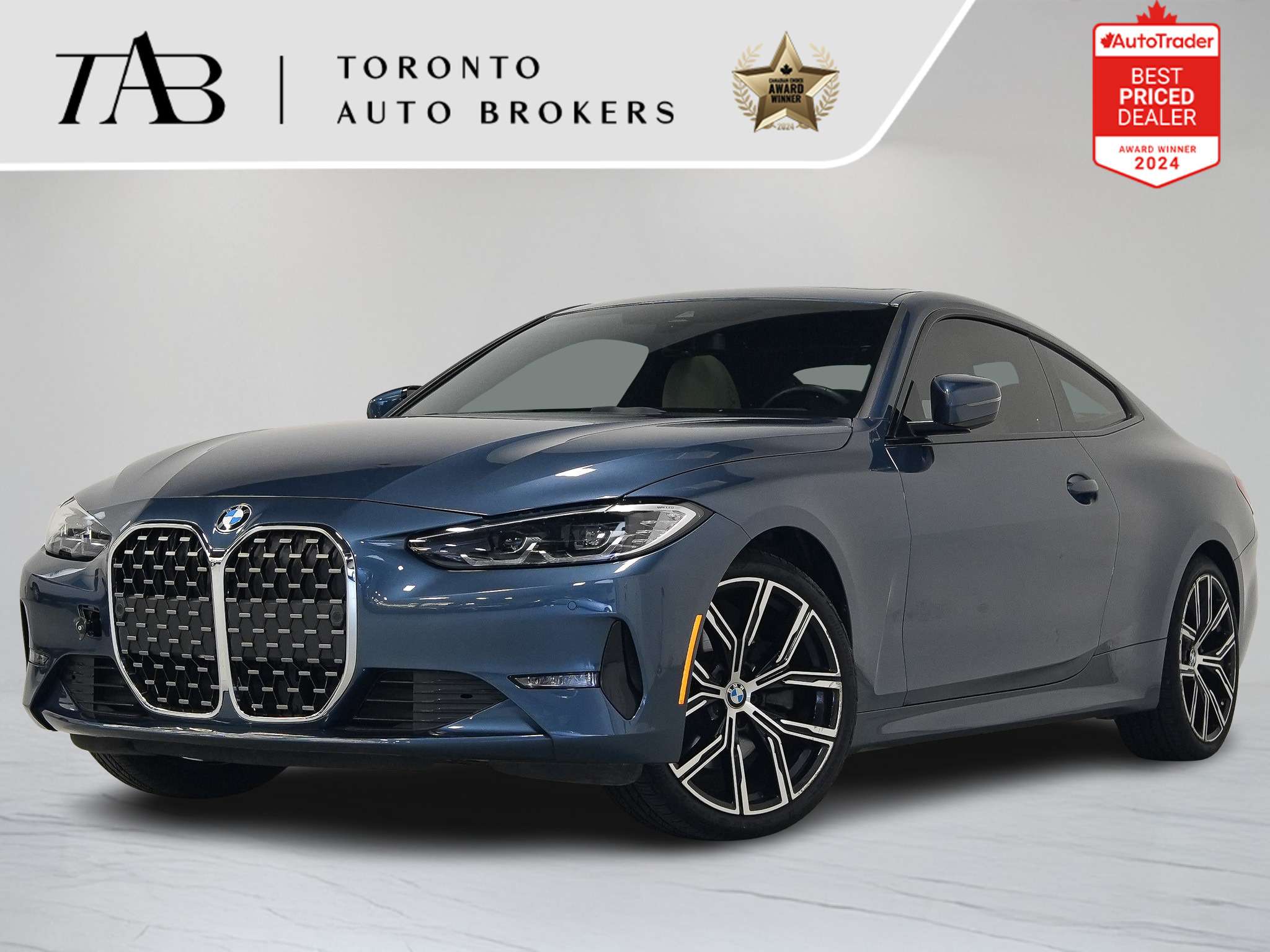 Blue 2024 BMW 4 Series Coupe All-Wheel Drive Automatic
