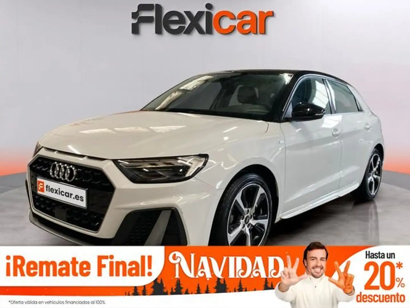 Audi A1 Sportback 25 TFSI S line Blanc - 1