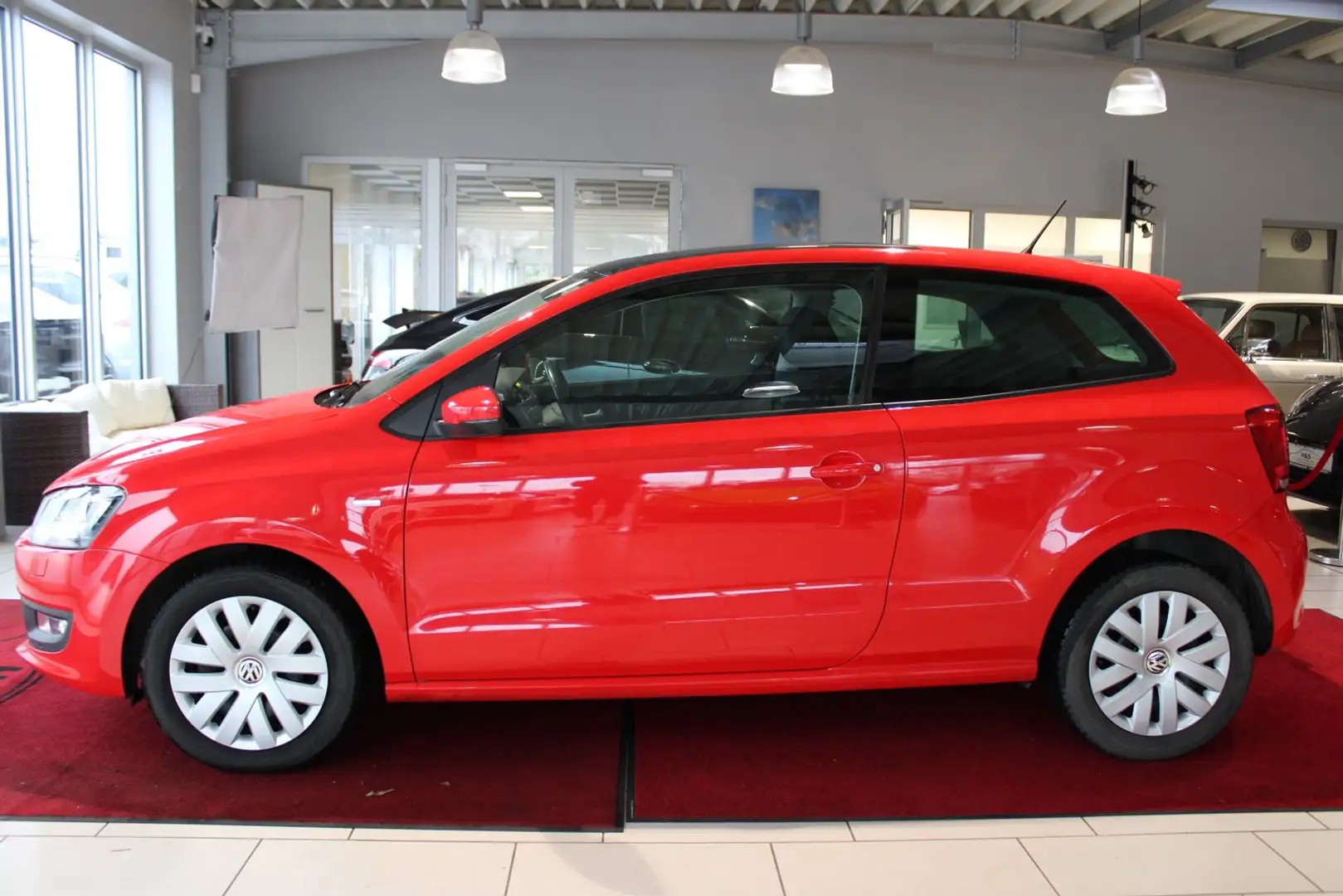 Volkswagen Polo V PANO Rot - 2