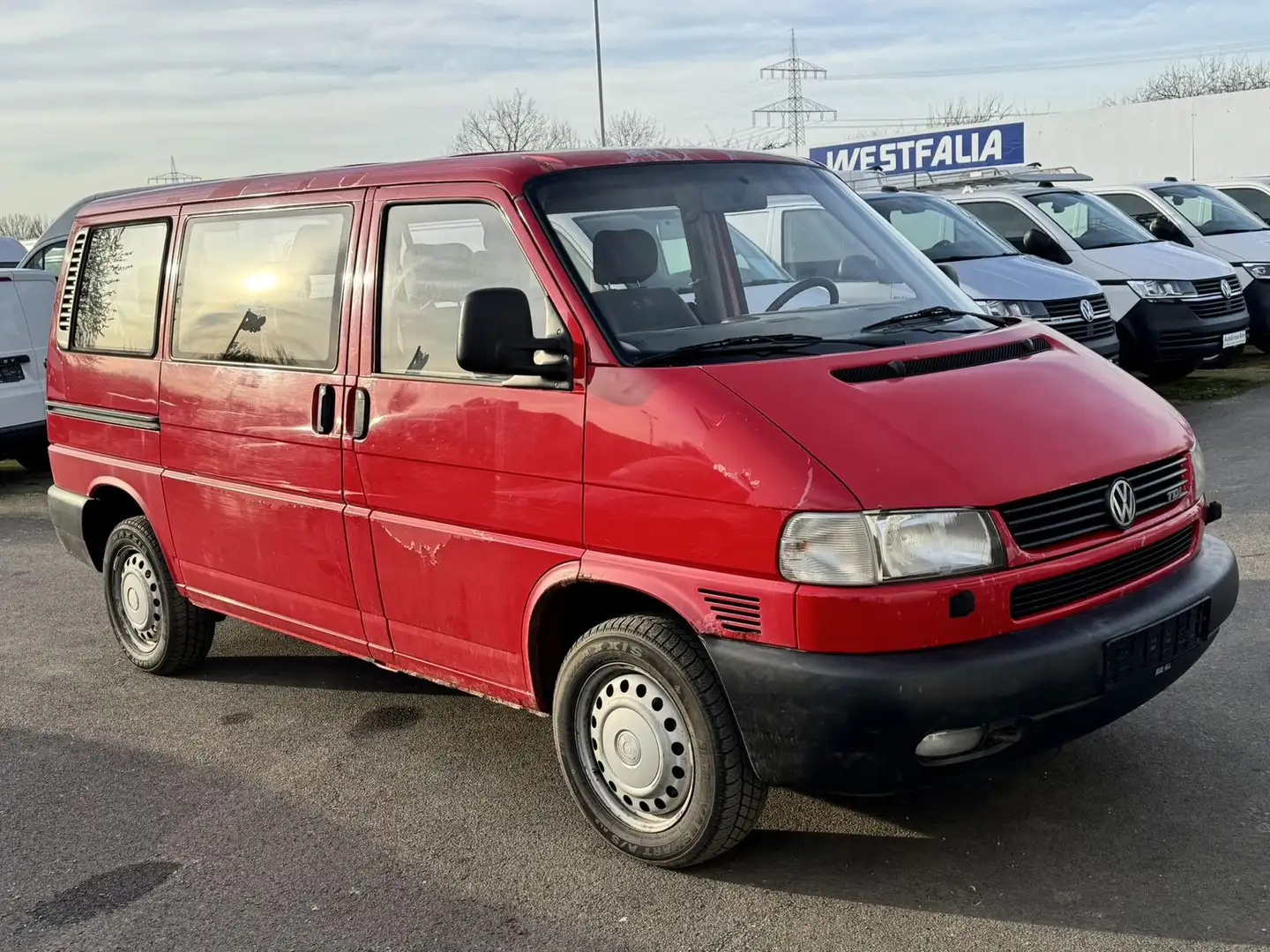 Volkswagen T4 Multivan 2.5 Diesel Comfortline Standh*Tempo Rot - 2