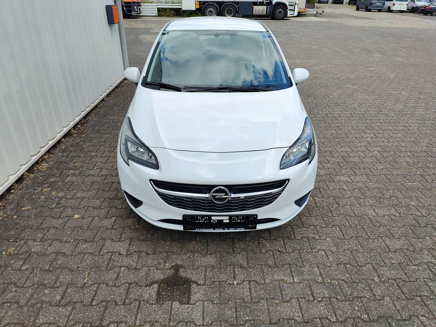 Opel Corsa Selection 8-fach Klima ZV Servo Weiß - 2