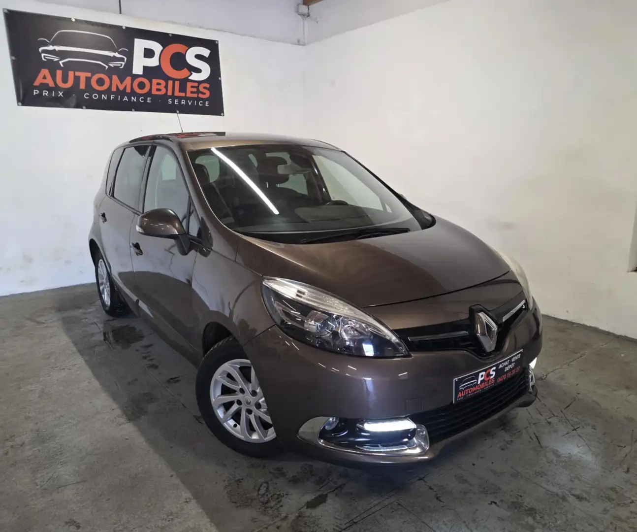 Renault Scenic 1.6 dCi Energy*GPS*ATT REMORQUE*SEMI CUIR... Gris - 1