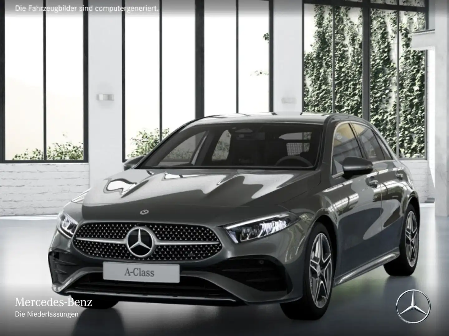 Mercedes-Benz A 180 AMG+AHK+LED+KAMERA+TOTW+KEYLESS+7G Grau - 2