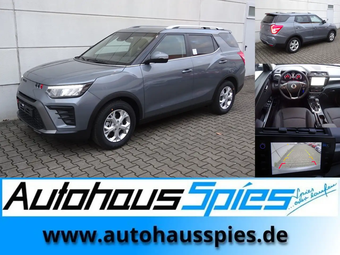 SsangYong Tivoli Grand 1,5 T-GDI 2WD AT  Quartz Nav RKam CarPlay MY Grau - 1