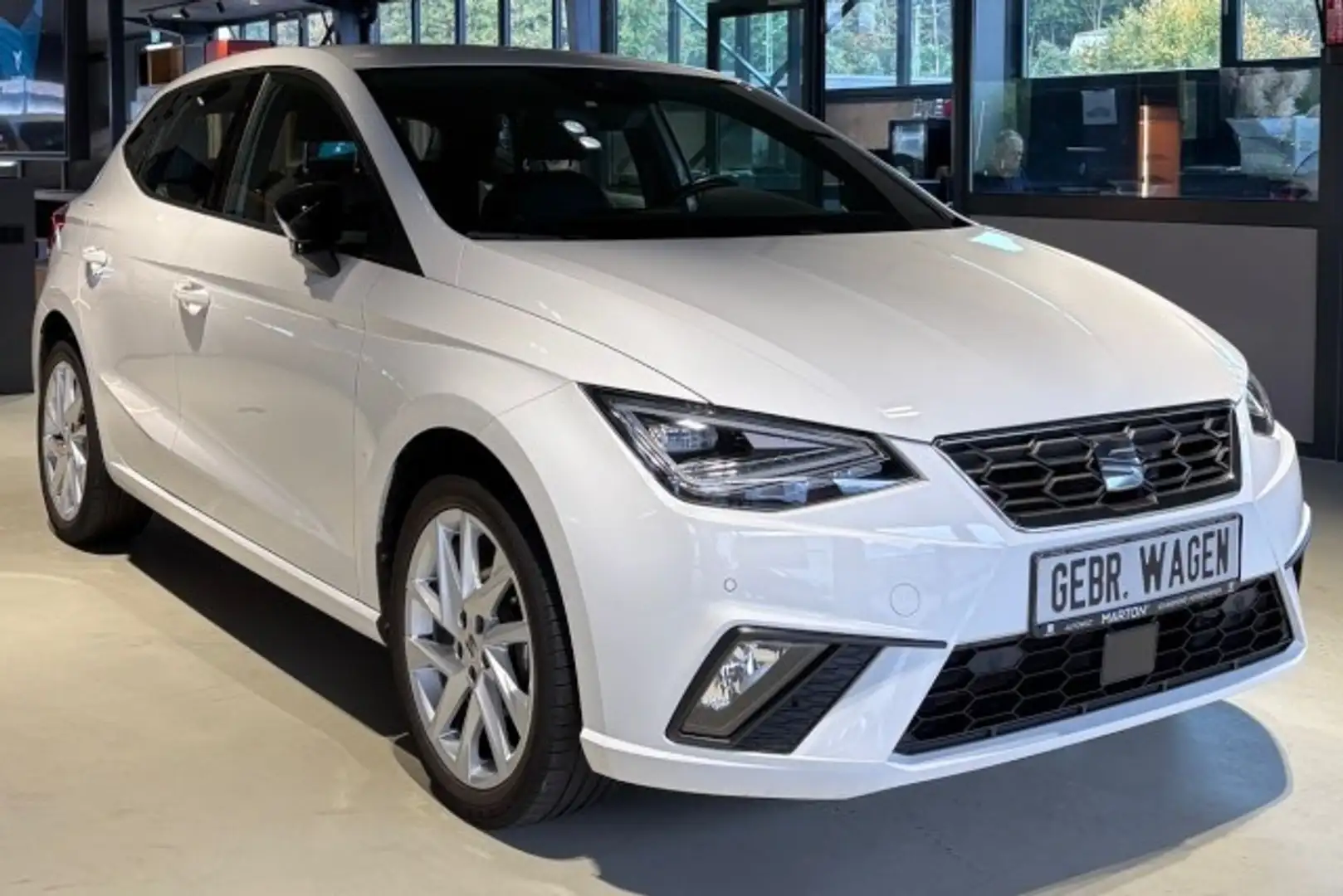 SEAT Ibiza FR 1.0TGI Klima Navi Rückfahrkamera Sitzheizung Weiß - 2