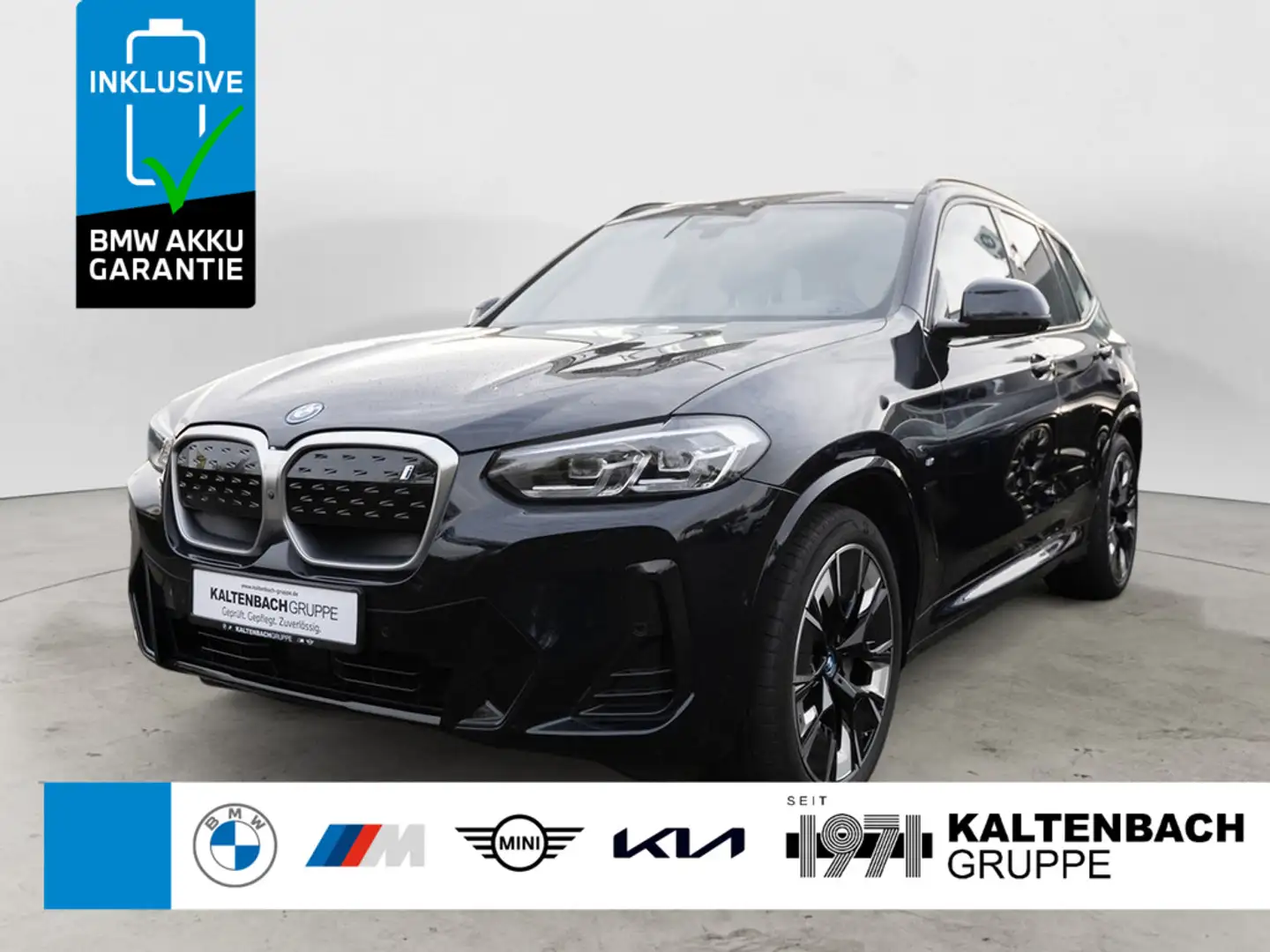 BMW iX3 Impressive FACEL. PANO 360° LED ACC W-LAN Schwarz - 1